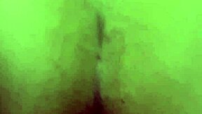 Slutty whore with huge tits and big ass, monster cock action