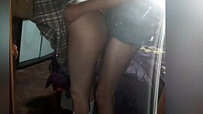 Şşş, Kimseye Söyleme Dersleri Kaçırıp Aynanın Önünde Göt Sikmek İçin