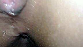 Tight Virgin Stepdaughter Receives Anal and Massive Cumshot in POV