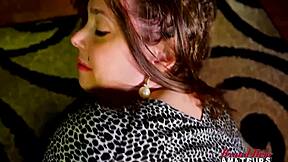 Busty Brunette Milf Regina Sucks a Dick and Gets Her Pussy and Ass Fucked!