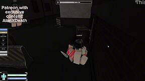 Fucked this girl hard in the Roblox condo!