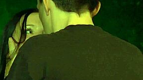 Can Bound Brunette Slave Handle Rough Mouth Fuck And Cumshot?