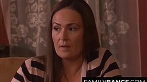 why not join mommy and daughter in this forbidden lesbian fun?