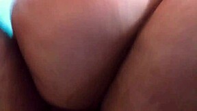 She sucks smiling and sits willingly