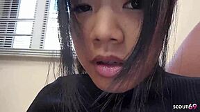 petite japanese teen 18+ first interview at uncensored jav