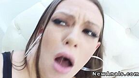 Hey, check out this tight ass girlfriend getting anal banged in a group POV! 😏