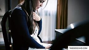 old man attempts to fuck bent over religious teen in hardcore doggystyle session