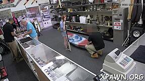 i fill the fine booty amateur's tight pussy