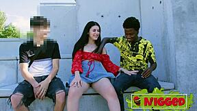 paola white's boyfriend wants her to RIDE a BIG BLACK COCK roughly