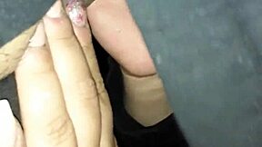 Prostitute Wife Sucks Cock In Detailed Fetish Scene