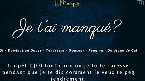 i've missed you, now stroke to my french joi