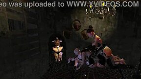 Suggestive Spider Scene With Big Tits And Monster Cock Fucking