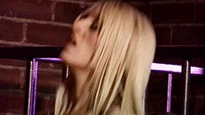 stacey saran enjoys bareback sex with her lover.