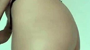 striptease for friend in homemade solo video