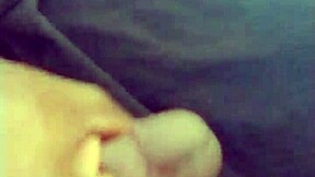 i just got home from work and fantasize about girlfriend wife with slow moist cum masturbation in garage 😏