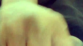 i just got home from work and fantasize about girlfriend wife with slow moist cum masturbation in garage 😏