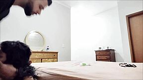 Stepdaughter makes father-in-law cum with big ass