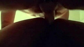 Tattoo babe uses dildo to peg stud in anal scene with fingering