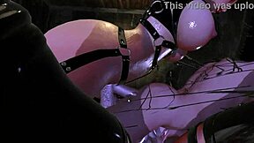 Suggestive Spider Scene With Big Tits And Monster Cock Fucking