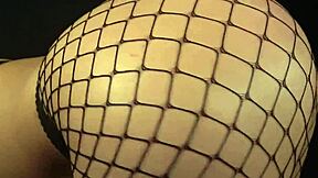 He cums in doggy after whipping big latin ass