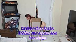 wife cuckolds husband behind his back