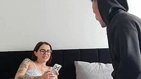 My Stepsister Spots Me Filming Her