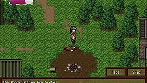 Milf faces monster cock in zombies retreat episode 2.