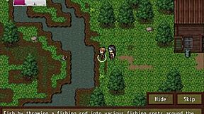 Milf faces monster cock in zombies retreat episode 2.