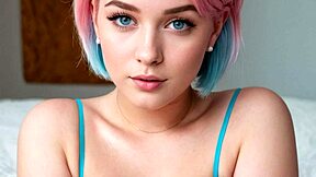 Mia Pink Flashes Ass And Big Tits In Bedroom