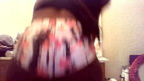 young 18+ thug watches girl dancing in bathroom and then fucks her hard. ass and pussy banging follows.