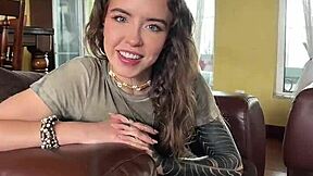 Eden Ivy gags on big cock