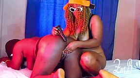 Zainab N Blacka 8 Girl on Girl Toys and Big Pussy Play with Lesbian Sex