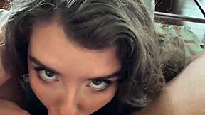 Eden Ivy gags on big cock