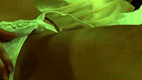 Beautiful curvy lesbians in threesome, big tits everywhere!