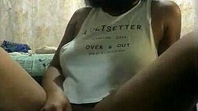 my first time squirting, everything got wet