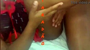 Intensely Eating Ass and Cumming on Tits in Lingerie