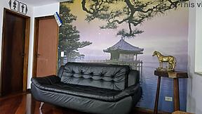 Michelly Beatriz's Intense Pregnant Pussy Backstage