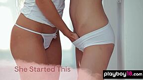 extra skinny lesbian teen 18+ licked by hot blonde czech gf dido angel