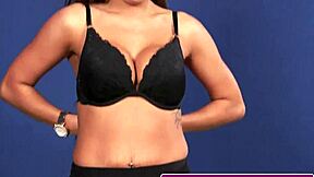 Gorgeous uk milf in stockings gets facial