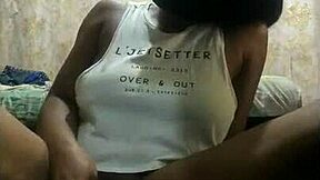 my first time squirting, everything got wet