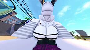 Proto snow competition with big ass and tits