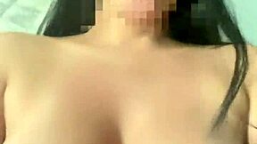 ariana channel riding and enjoying orgasm with rich tits