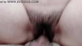 Fucking Me and Cumming on Me in Missionary with Hairy Beaver