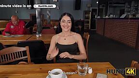 Hunt4k Hunter Finds Pretty Petite 18+ Babe Ara Mix In Cafe And Fucks Her In Toilet