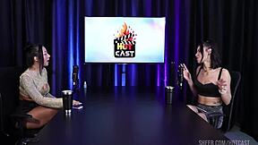 compilations featuring latina debora andrade on hot cast part 1, enjoy on sheer red