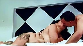 Fat Housewife Fucks Neigbor Doggy Style In Motel, Husband At Werk, Big Tit And Ass