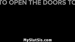 Pink Hair Stepsis Gets Help from Stepbro for Erotic Book