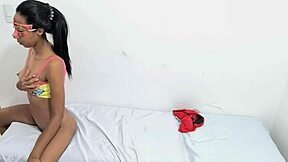 This skinny Colombian babe loves showing off her ass! 😍 Bent over for doggystyle.