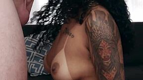 want to see tattoo brazilian slut suck dick in bikini and heels?