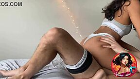 i'm the indian college babe riding my roommate in the dorm, taking his huge load